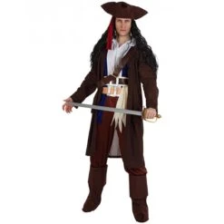 Déguisement Pirate Marron Homme