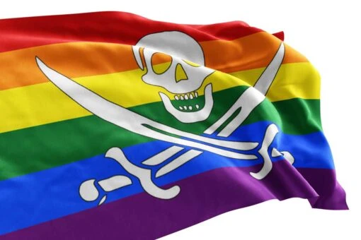 Drapeau Pirate LGBT - Pavillon Noir Original - Image 3