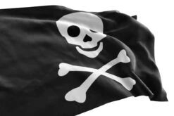 Drapeau Attention Tête De Pirate -Pirate Costume Shop drapeau attention tete de pirate 2