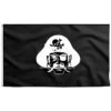 Drapeau Avec Pirate Pillard Des Caraïbes -Pirate Costume Shop drapeau avec pirate