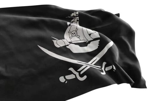 Drapeau De Bateau Pirate Pillard De Trésors - Image 3