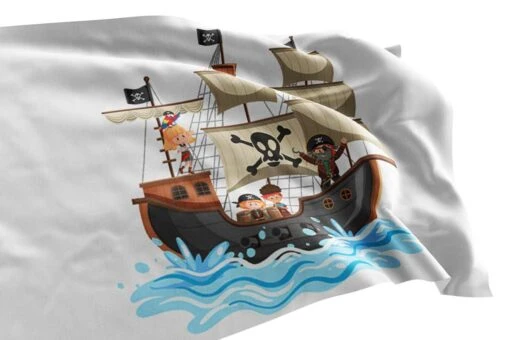 Acheter Drapeau Bateau Pirate Enfant - Image 3
