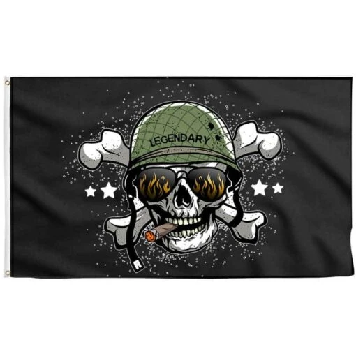 Drapeau De Guerre Pirate - Pavillon Original