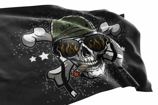 Drapeau De Guerre Pirate - Pavillon Original - Image 3