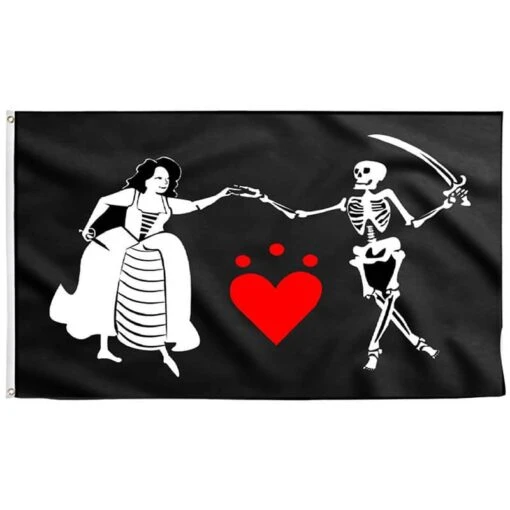 Drapeau De Pirate Célèbre Jacquotte Delahaye