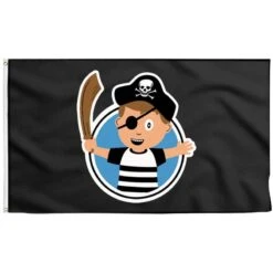 Drapeau De Pirate Enfant Des Mers