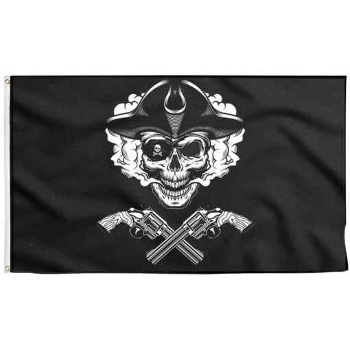 Drapeau Des Pirates Pistolet - Pavillon Noir