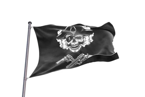 Drapeau Des Pirates Pistolet - Pavillon Noir - Image 2