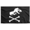 Drapeau Dinosaure Style Pavillon Pirate -Pirate Costume Shop drapeau dinosaure 1