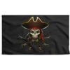 Drapeau Edward Teach La Terreur -Pirate Costume Shop drapeau edward teach