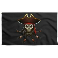 Drapeau Edward Teach La Terreur