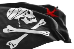 Drapeau Pirate Jack Sparrow -Pirate Costume Shop drapeau jack sparrow 1
