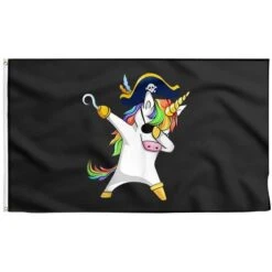 Drapeau Licorne Pirate Dab