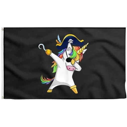 Drapeau Licorne Pirate Dab