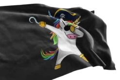 Drapeau Licorne Pirate Dab -Pirate Costume Shop drapeau licorne pirate 3