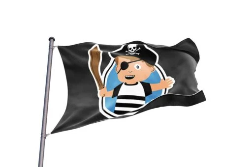 Drapeau De Pirate Enfant Des Mers - Image 2