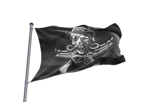Steampunk Jolly Roger - Drapeau Pirate - Image 2