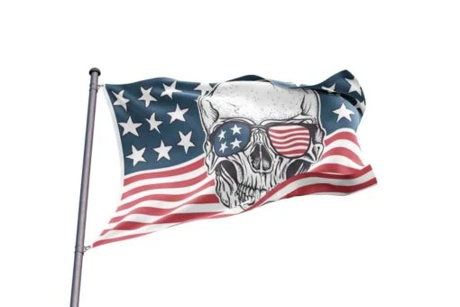 Drapeau Pirate Américain - Image 2