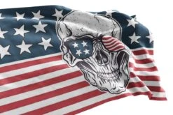 Drapeau Pirate Américain -Pirate Costume Shop drapeau pirate americain 3