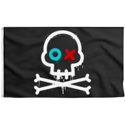 Drapeau Pirate Anarchiste - Pavillon Original