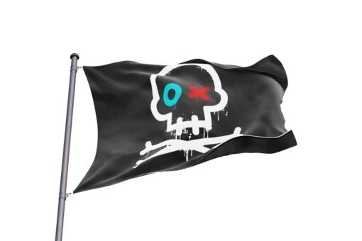 Drapeau Pirate Anarchiste - Pavillon Original - Image 2