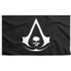 Drapeau Pirate Assassin's Creed -Pirate Costume Shop drapeau pirate assassin s creed jolly roger