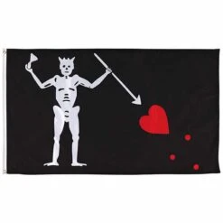 Drapeau Pirate Barbe Noire