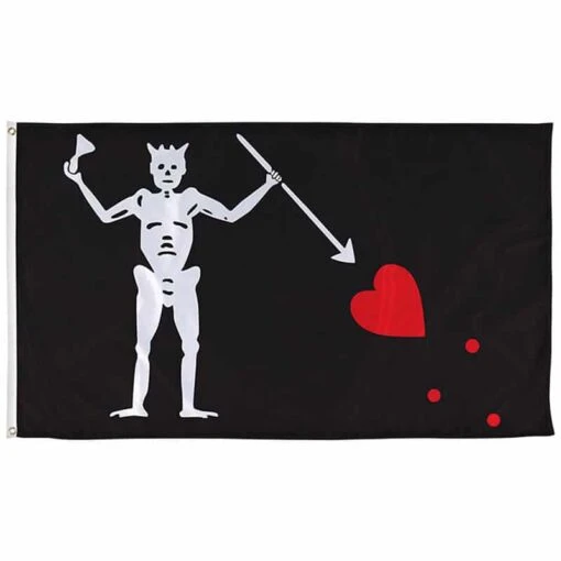 Drapeau Pirate Barbe Noire