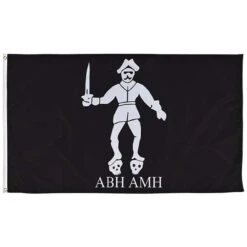 Drapeau Pirate Bartholomew Roberts