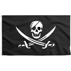 Drapeau Pirate Black Pearl
