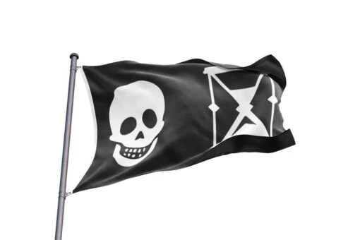 Drapeau Pirate Sablier Du Capitaine Napin - Image 2