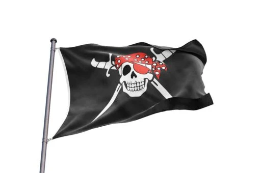 Drapeau Pirate Foulard De Guerrier - Image 2