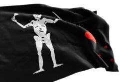 Drapeau Pirate Barbe Noire -Pirate Costume Shop drapeau pirate de barbe noire jolly roger