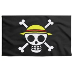 ▷ Drapeau Pirate De Luffy (One Piece)
