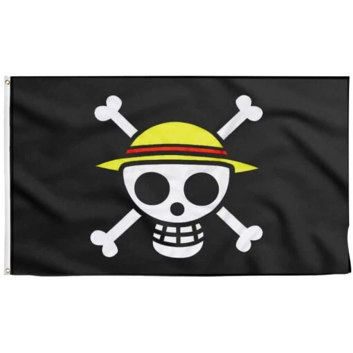 ▷ Drapeau Pirate De Luffy (One Piece)