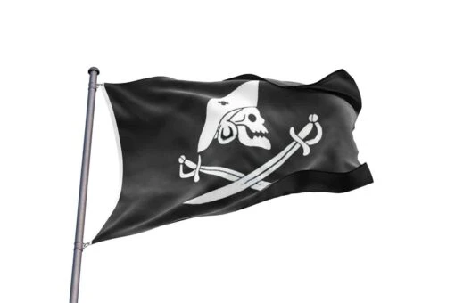 Drapeau Pirate Bateau De Bandits - Image 2