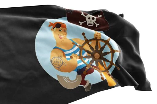 Drapeau De Pirate Gentil Brigand - Image 3