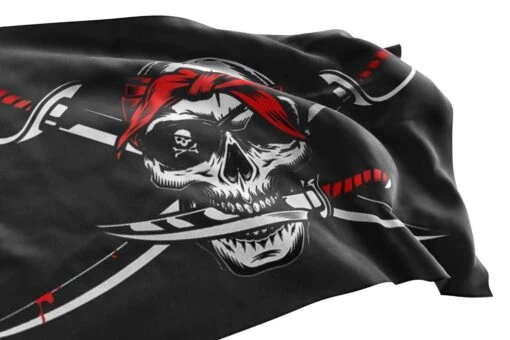Acheter Drapeau Pirate Mort Violente - Image 3