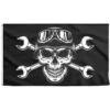 Drapeau Pirate Moto - Pavillon Original -Pirate Costume Shop drapeau pirate moto 1