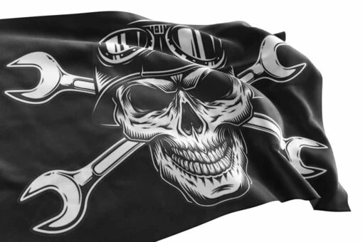 Drapeau Pirate Moto - Pavillon Original - Image 3