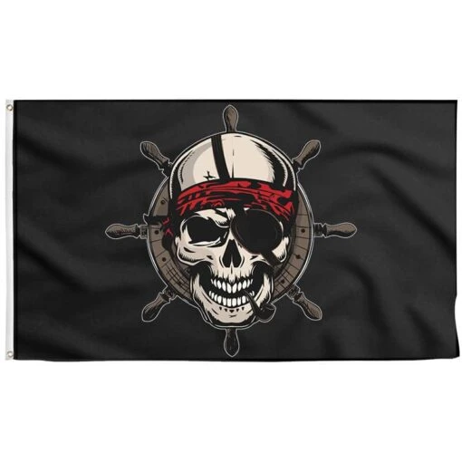 Drapeau Pirate Navigation - Pavillon Noir