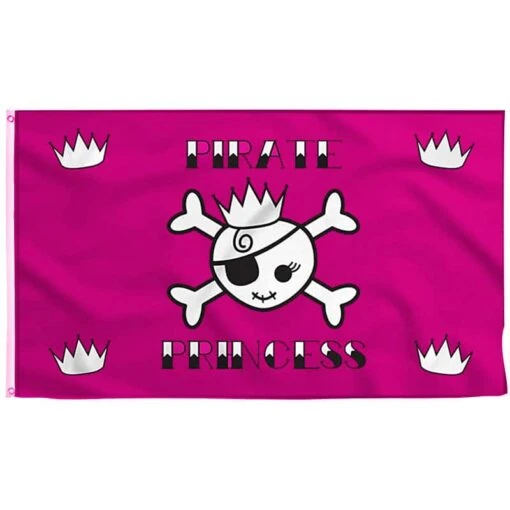 Drapeau Pirate Princesse Pour Fille