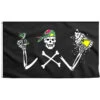 Acheter Drapeau Pirate Rigolo -Pirate Costume Shop drapeau pirate rigolo