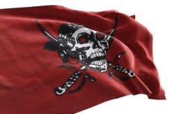 Drapeau Pirate Rouge -Pirate Costume Shop drapeau pirate rouge 1