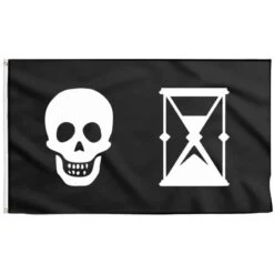 Drapeau Pirate Sablier Du Capitaine Napin