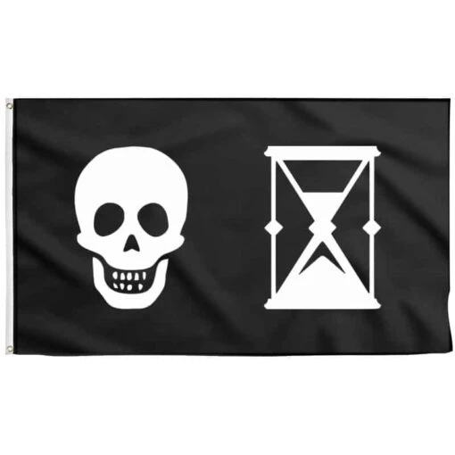 Drapeau Pirate Sablier Du Capitaine Napin