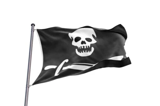 Drapeau Sur Bateau Pirate Sans Pitié - Image 2