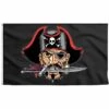 Drapeau Pirate Terrible Capitaine -Pirate Costume Shop drapeau pirate terrible 1
