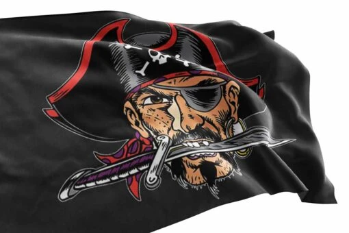 Drapeau Pirate Terrible Capitaine - Image 3