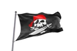 Drapeau Pirate Pour Bateau De Voleurs -Pirate Costume Shop drapeau pour bateau pirate